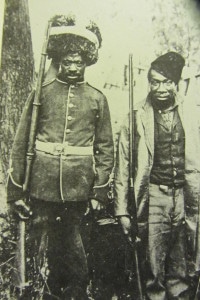 Courtesy of New Brunswick Museum Black soliders
